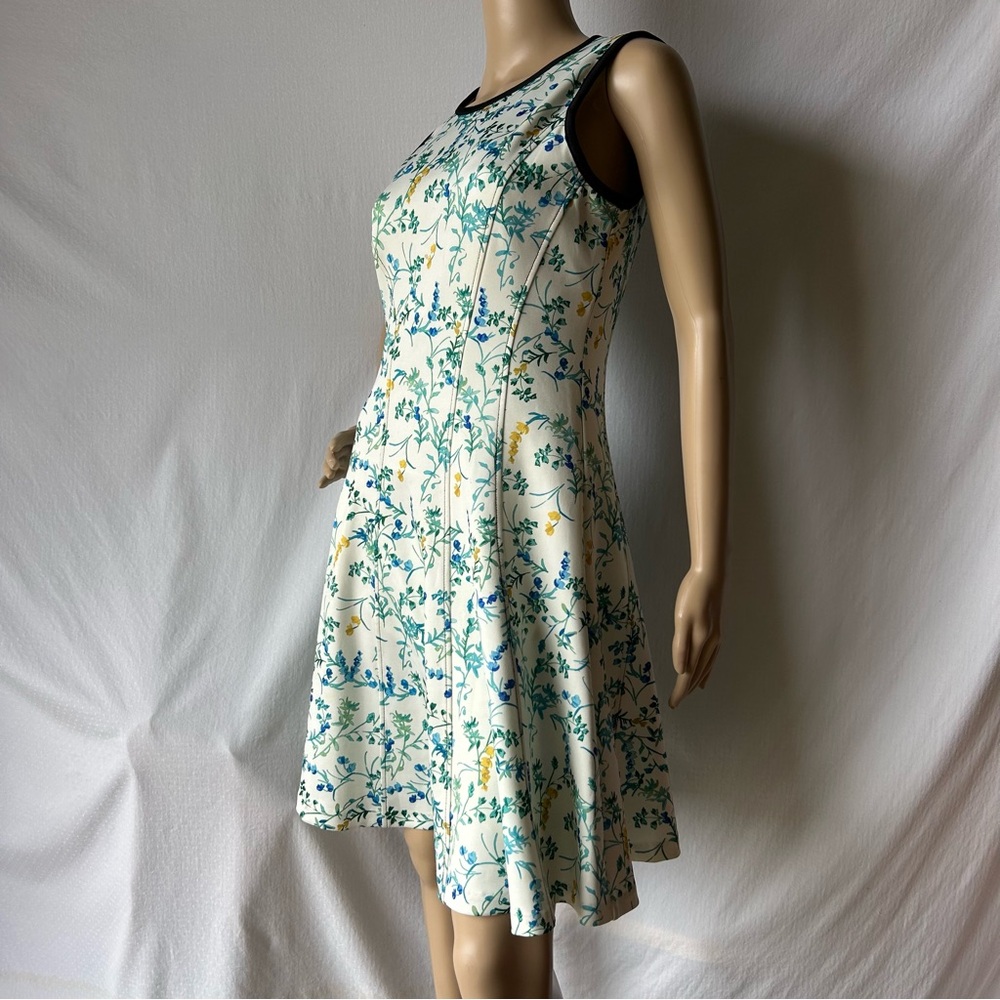 DKNY Floral Sleeveless Dress